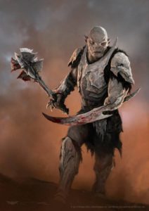 Battle of the Five Armies Concept Art - Stripped back version of Azog's battle armour - Nick Keller - Senior Concept Artist - Weta Digital Workshop - Andy Social Podcast