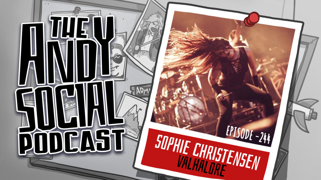 Sophie Christensen - Valhalore - Andy Social Podcast - Folk Metal