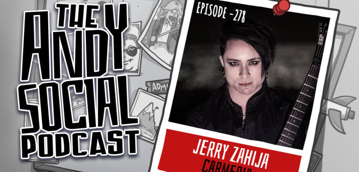 Jerry Zahija - Carmeria - Australian Metal - Andy Social Podcast