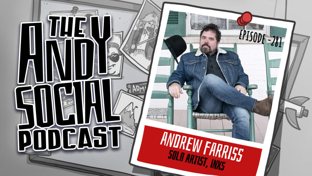 Andrew Farriss - INXS - Andy Social Podcast - Run Baby Run