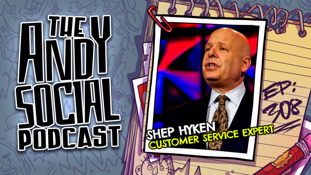 Shep Hyken - Be Amazing - Customer Service Expert - Andy Social Podcast